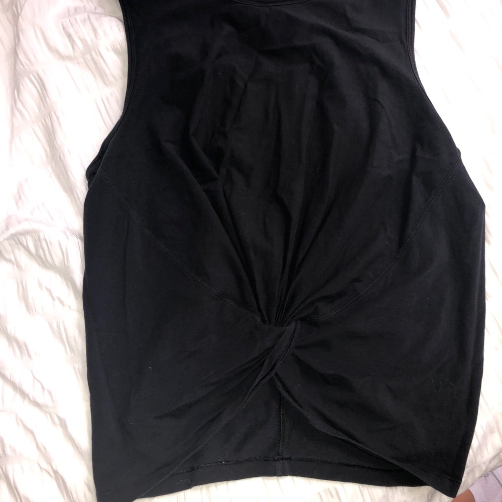 LULU LEMON TIE DESIGN WORKOUT TANK SIZE 8